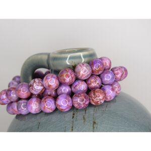 Crazy Lace Agate Beaded Bracelet 6mm 8mm